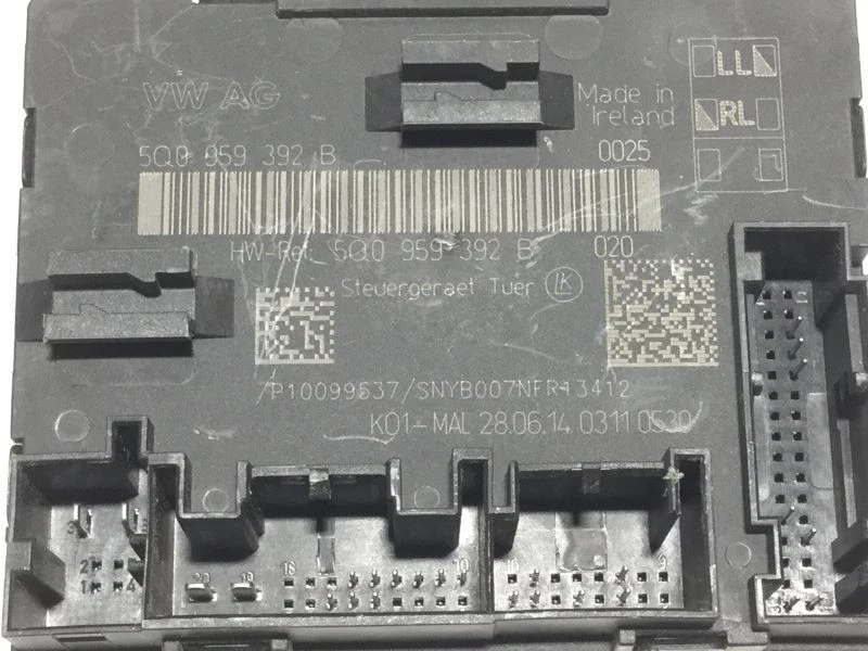 AUDI A3 2015 módulo puerta delantera lado pasajero derecho 22270 Foto 4 de 4