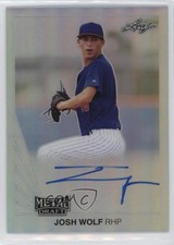 2019 Leaf Metal Draft 1990 Throwback Auto 47/50 Josh Wolf #LT-JW2 Auto 0s3