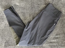 Kerrits -  Women's Gray Sit Tight Full Seat Riding Tights, Size Medium