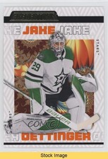 2023-24 Upper Deck Credentials Mandelbrot Fractal Jake Oettinger #25 READ 0er5