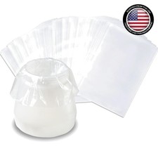 Durable 100-Count Paint Sprayer Bag Liners - 7.8'' x 11.8'' Easy Clean Solution