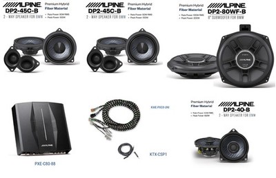ALPINE DP2 Komplett Package für BMW X5 F15 Von 2013 Al 2018 Plug & Play