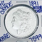 1891 MORGAN SILVER DOLLAR AUTHENTIC HI GRADE U.S. MINT COIN FREE SHIPPING 7599