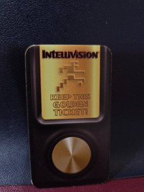 RARE Intellivision Amico GOLDEN TICKET! Vaporware Promotion GREAT CONDITION