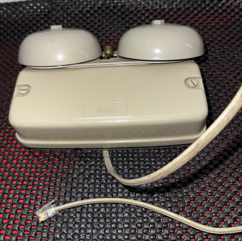 Vintage AT&T Doppio Suoneria-Funzionante-Sistema Campana-Western Electric - Foto 3 di 7