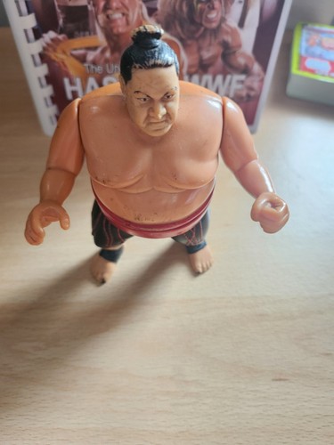 WWE YOKOZUNA HASBRO WRESTLING TOY ACTION FIGURE WW...