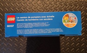 LEGO CITY 60107: Fire Ladder Truck, New and Factory Sealed.  Retired Set 