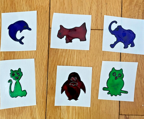 Vintage Animal Oilie, Oilies Stickers: Used, *Restored* (READ): You Choose!