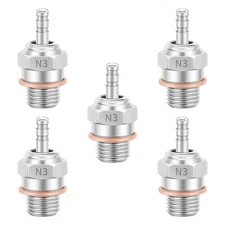 GLOBACT RC Glow Plugs 70117#3 N3 Hot Spark Nitro Engine Parts Replace OS 8 fo...
