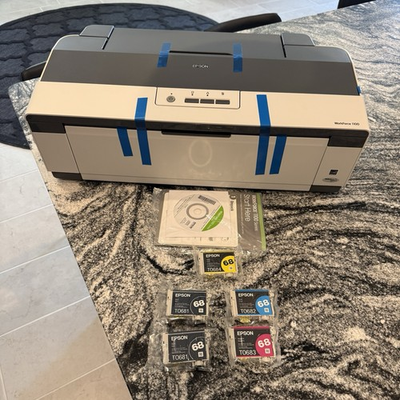 #ad #ad New Epson WorkForce 1100 Color Inkjet Printer $375.00