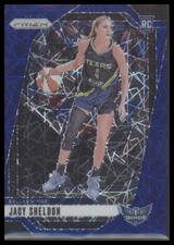 2024 Panini WNBA Prizm #4 Jacy Sheldon Blue Lazer