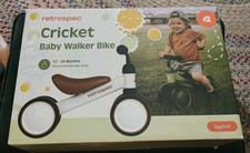 Retrospec Bicycles Cricket Mini 6" Kids' Balance Bike - Eggshell: