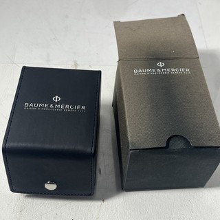 Baume & Mercier Watch Box