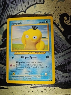 Psyduck Neo Destiny Card 79/105 Regular MP