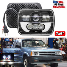 DOT For Mazda B2200 B2600 RX-7 7x6 LED Headli...