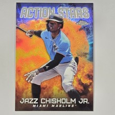2023 Topps Chrome Update Series - Action Stars Jazz Chisholm #ASC-30
