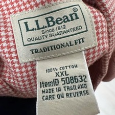 1990s LL Bean Flannel Shirt - Size XXL