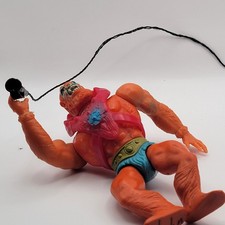 Vintage 1982 Mattel MOTU Beast Man Figure Armor Whip No Arm Bands He-Man