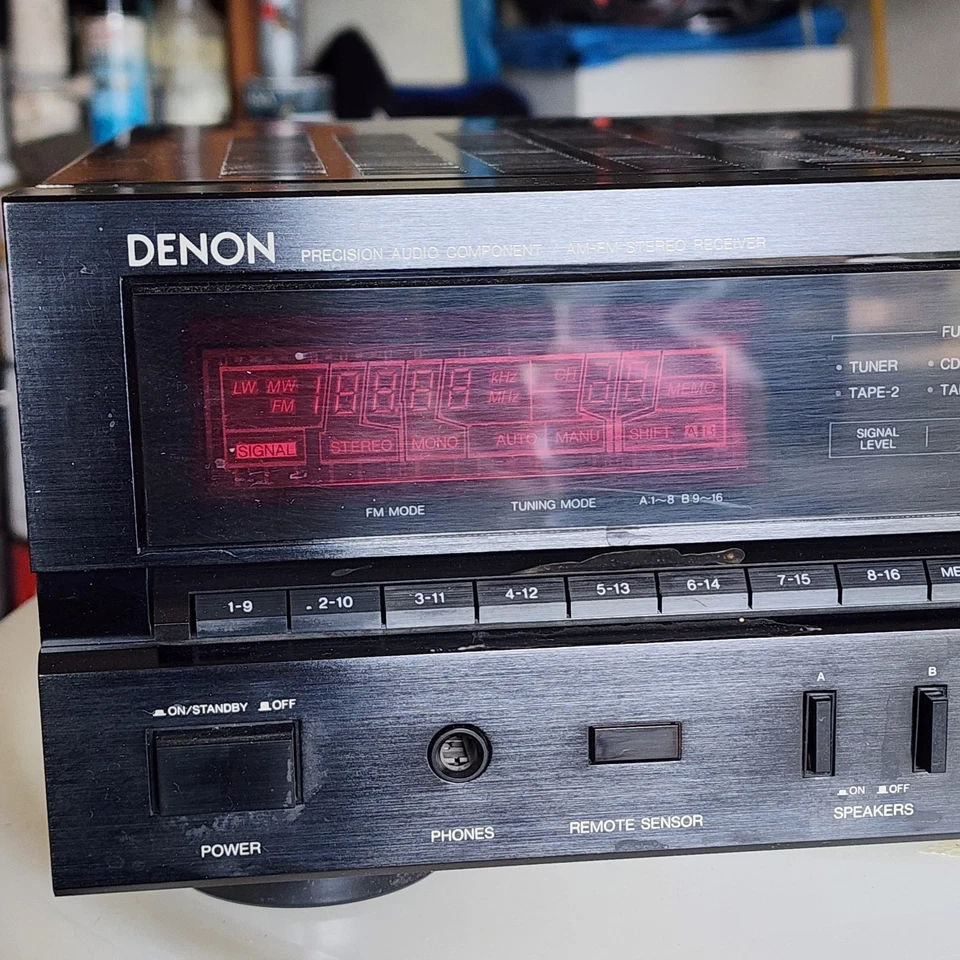 Denon DRA-425R Precision Audio Component AM/FM Stereo Receiver-TESTED/WORKS - Image 4 of 4