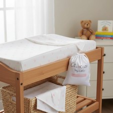 Satin Crib Sheets 2 Pack OEKO-TEX Baby Hair Protective Fitted Set
