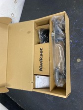 Kwikset 818PVHLIP-S Matte Black Keyed Entry Handleset with SmartKey