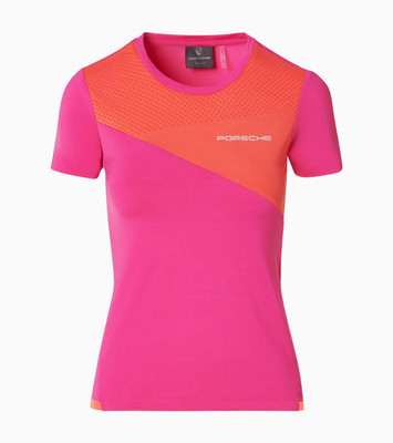 Porsche Shirt Women's US-Large Pink/Orange (WAP-539-XXL-0M-0SP)