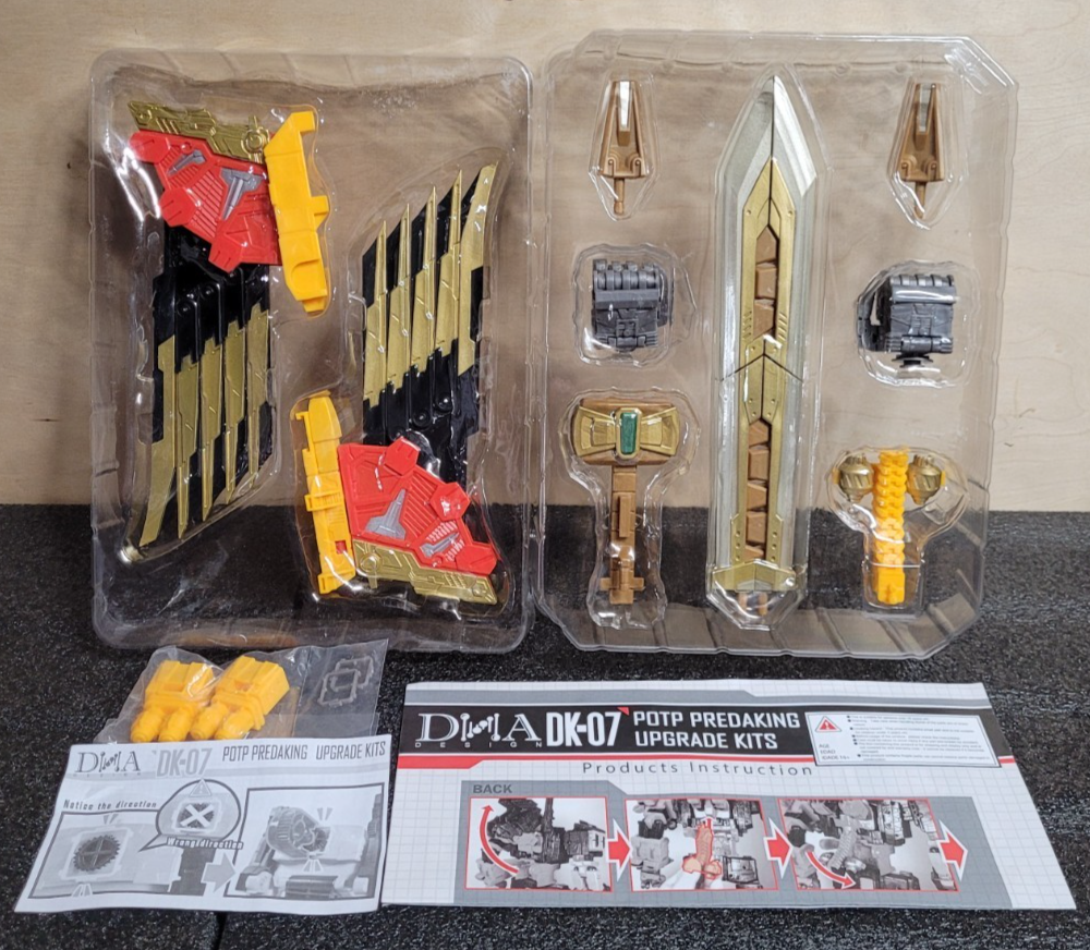 DK-07 POTP PREDAKING UPGRADE KITS おもちゃ DNA Design DK-07 upgrade kit for PotP Predaking | eBay