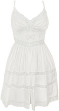 LoveShackFancy Zima Dress in Optic White
