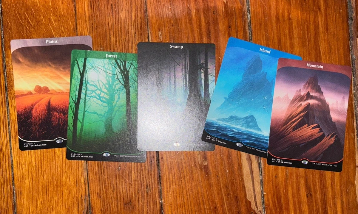 Land Magic: The Gathering Unstable Full Art Individual Trading