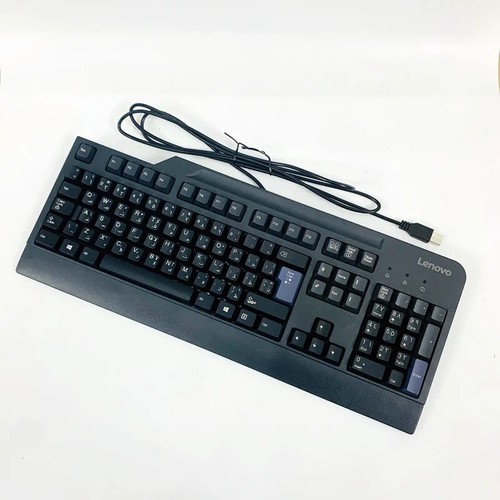 Arabic layout USB wired keyboard For Lenovo KB1021 KU0225 SK8825 - Picture 4 of 12