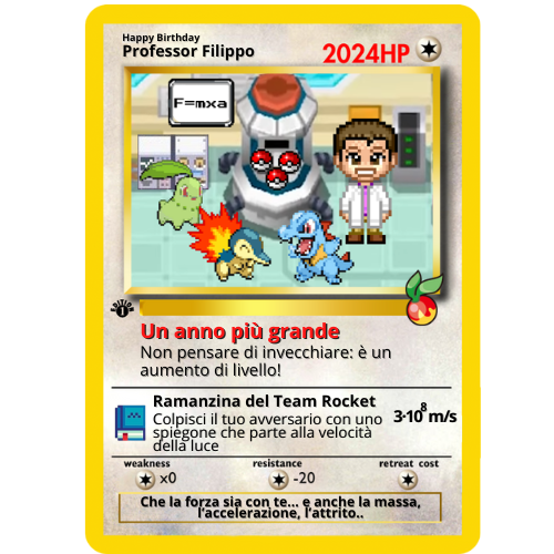 Idea Regalo Carta Pokemon personalizzata-Compleanno, Regalo , Fidanzato, Laurea - Foto 14 di 18