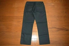 RING of FIRE -'ADDISON' Straight Black Jeans - Men 34 x 30 (label 36 x 30)