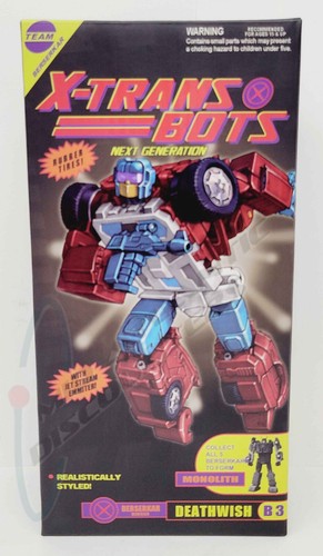 X-TRANS BOTS XTB Next Generation Berserkar Warrior Deathwish B3 USA Seller - 第 1/3 張圖片