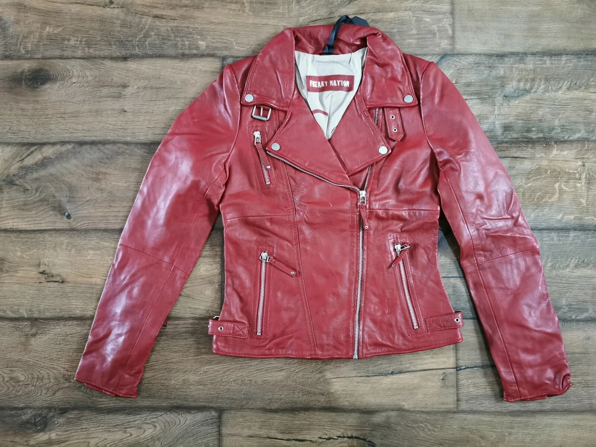 Freaky nation 2025 princess biker jacket