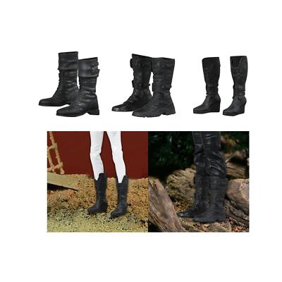 Miniatur halbhohe Figur Stiefel Kostüm im Maßstab 1:6 für 12 Zoll Figuren Kostüm