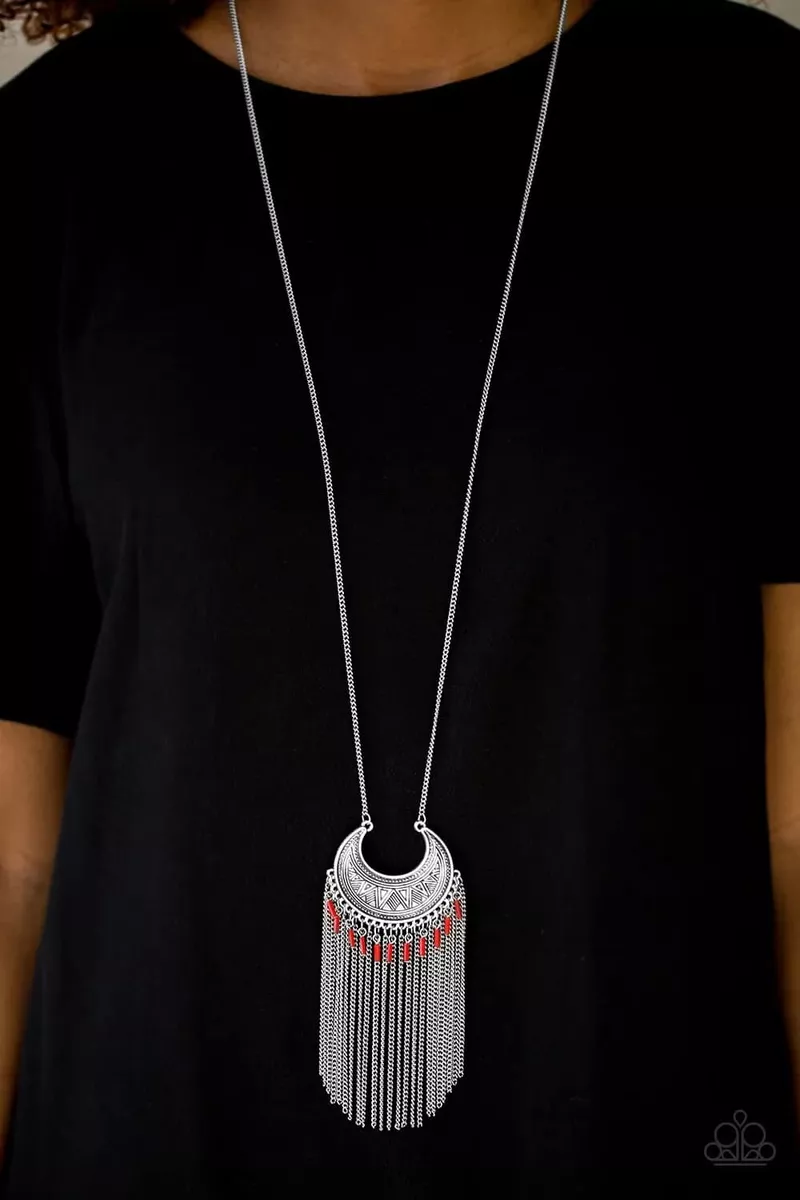 Paparazzi red sale necklace