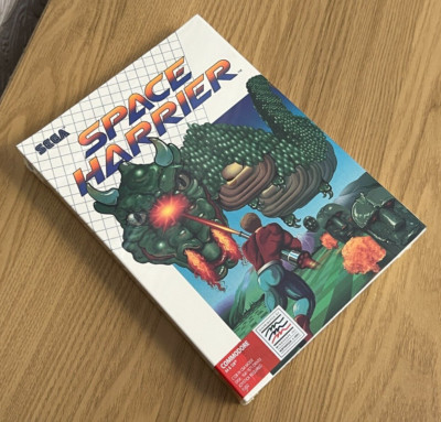 Boxed Space Harrier Commodore 64 Disk Game - New Sealed - ️Retro Gift Idea ️