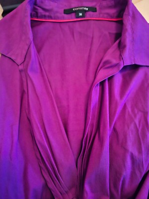 Bluse von Comma Gr.38 Magenta Pink