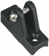 Sea-Dog 273240-1 Top Mount 7/8" Concave Deck Hinge Fitting - Black