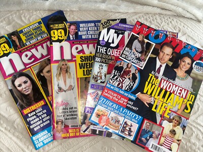 New, Woman, My Weekly Magazine Job lot of 4 from 2012 Vintage