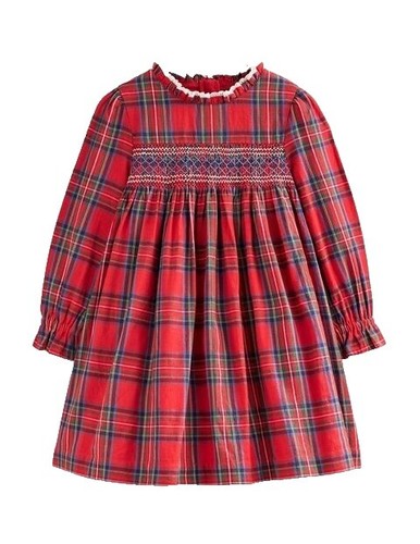 white christmas dresses Carlin Girls Christmas Tree Dress