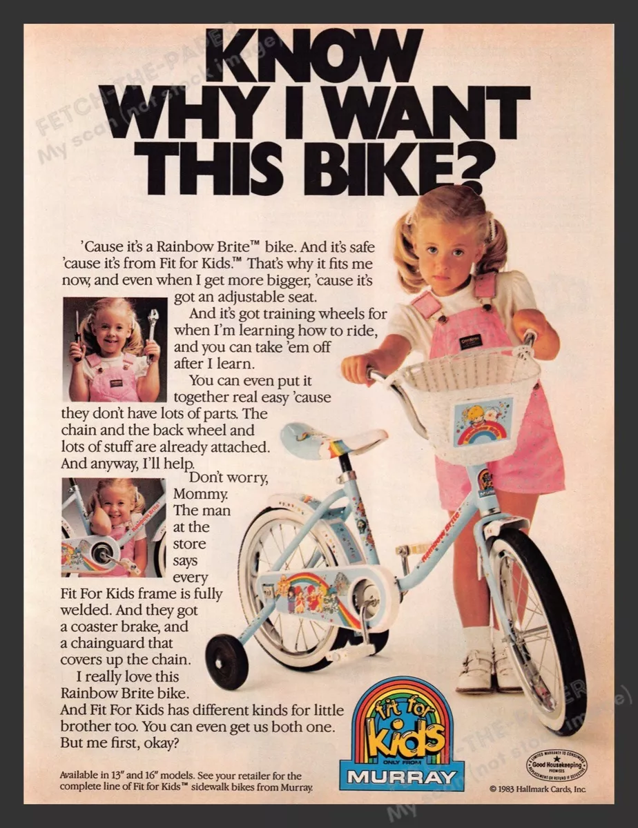 Rainbow bike hotsell for girl