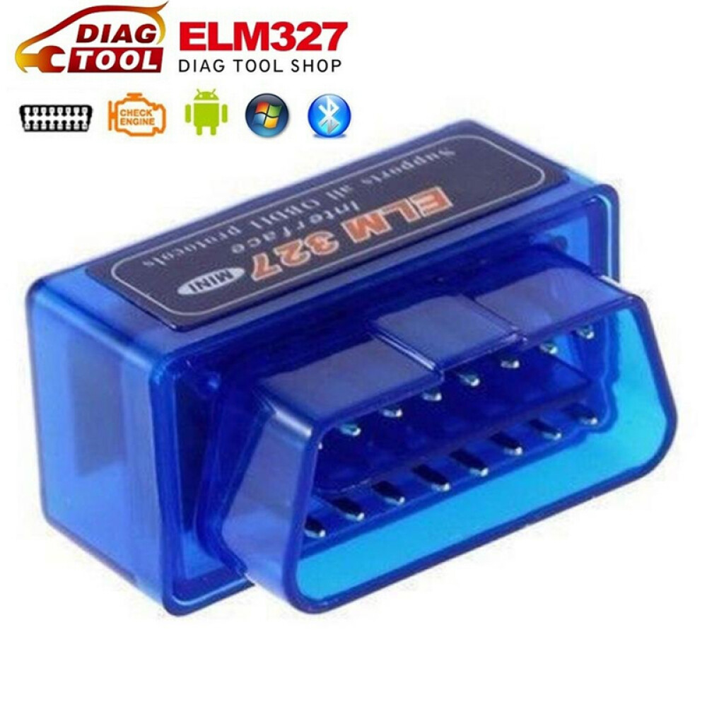 Mini Bluetooth Car Scanner OBD2 ELM327 V2.1 For Android Torque Auto