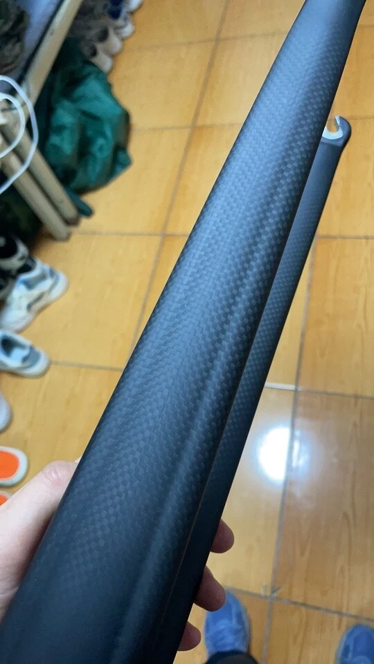 Carbon Fiber Bicycle Fork Straight Tube Rigid Racing Road Bike Forks 700*28C QR - Image 4 of 4