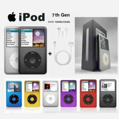 🔥NEW Apple iPod Classic 7th Generation 160GB 256GB 512GB 1TB SSD