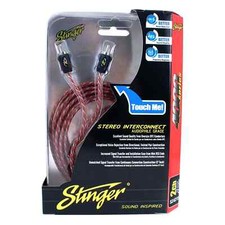 Stinger SI4215 2-Channel RCA Interconnect 15 ft Cable 4000 Series Car Audio