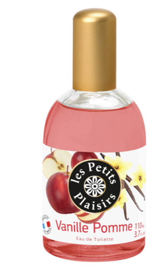 Eau de toilette Vanille pomme Les Petits Plaisirs 110ml, un retour aux souvenirs d'enfance