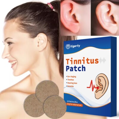 10pcs Tinnitus Patch Ear Ringing Relief Relieving Ear Plaster Hearing Earache