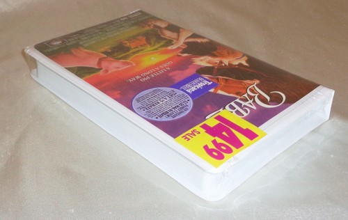 FACTORY SEALED Babe Clamshell VHS MCA Watermarked - Picture 3 of 4