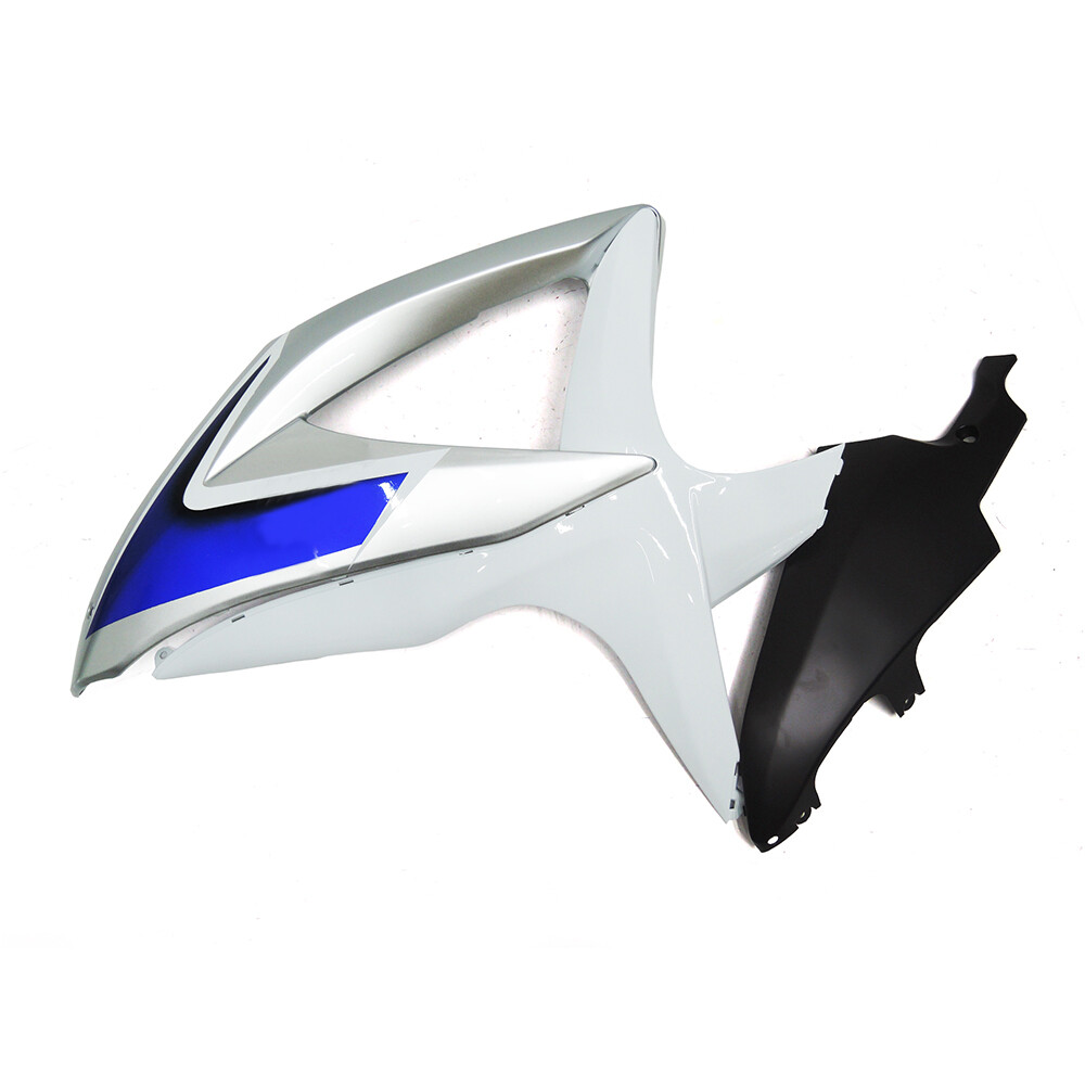 White Silver Fairings Kit for Suzuki K8 2008 - 2010 GSXR600 GSXR750 ABS Body Kit
